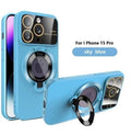 Sky Blue iPhone 15 Pro Mobile Cover