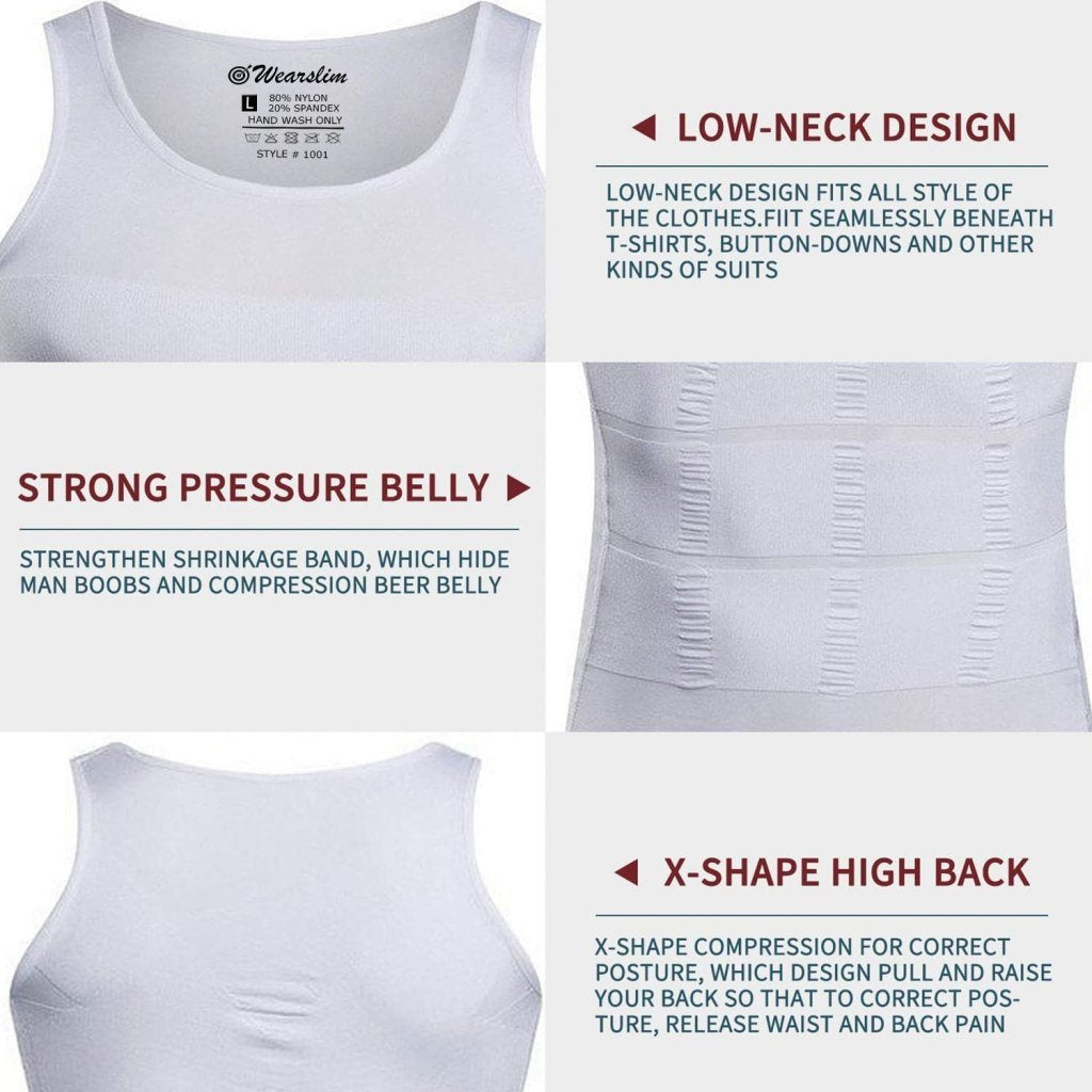 Slimming Shirt For Man Slim and Fit