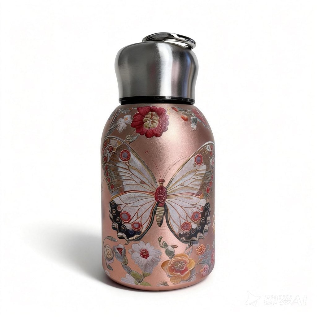 Printed Design Steel Bottle