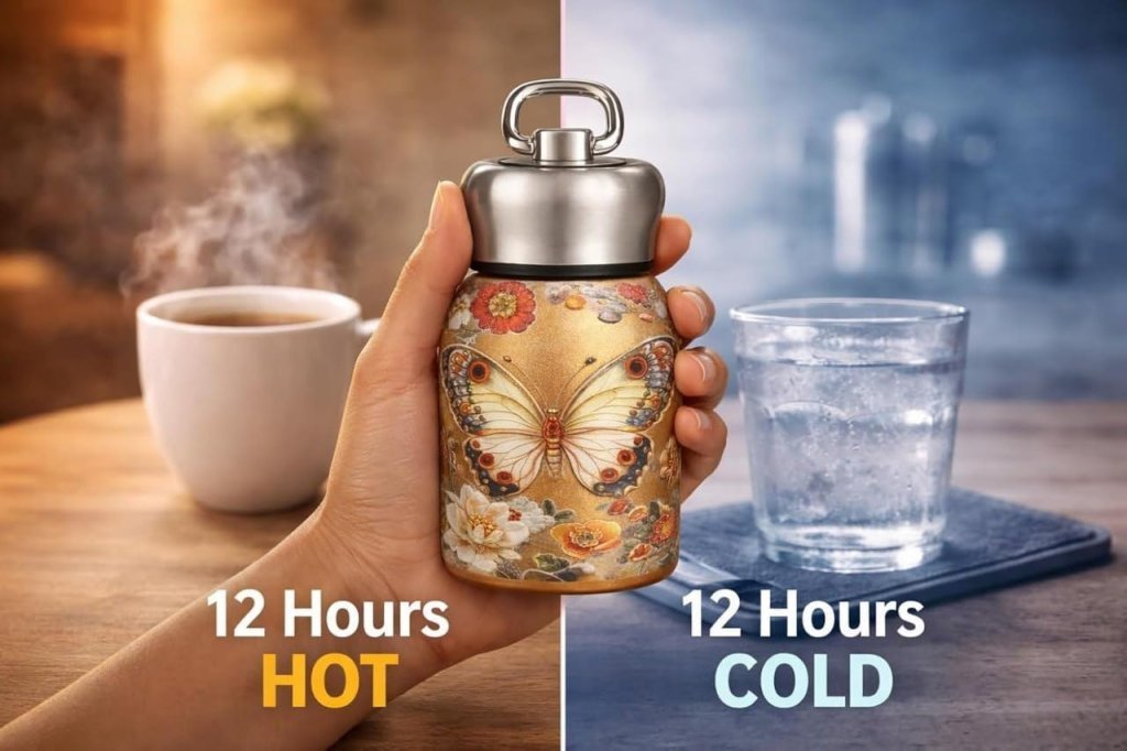 Printed Design Steel Bottle