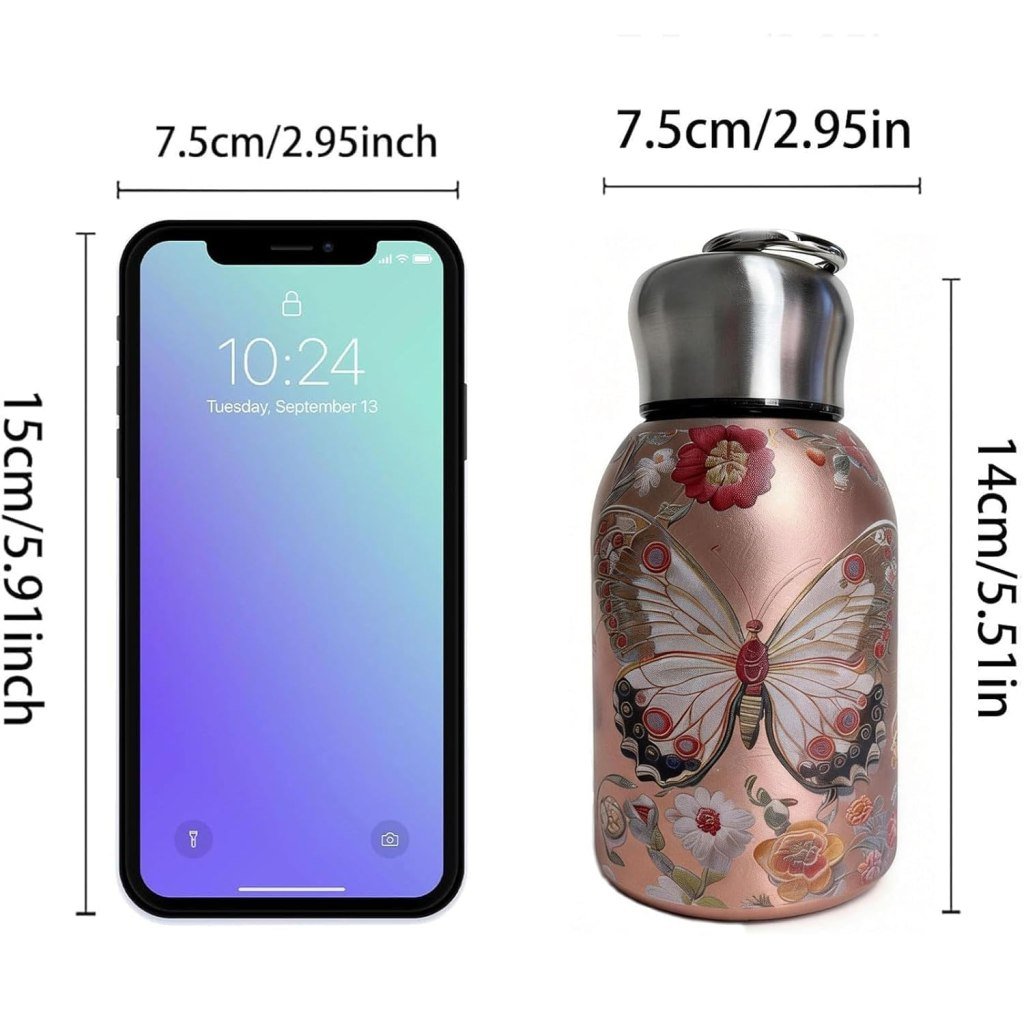 Printed Design Steel Bottle