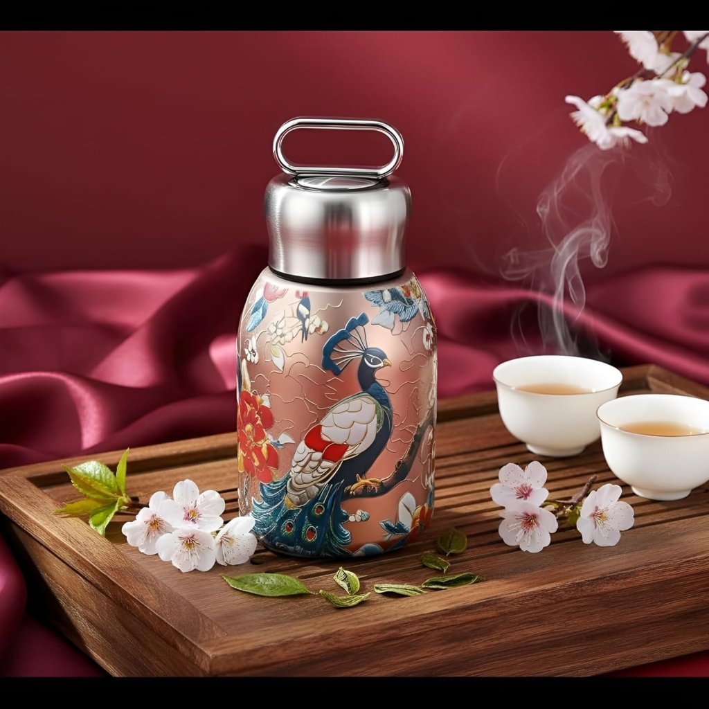 Printed Design Steel Bottle