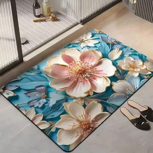 Square 5D Bathroom Mat mix