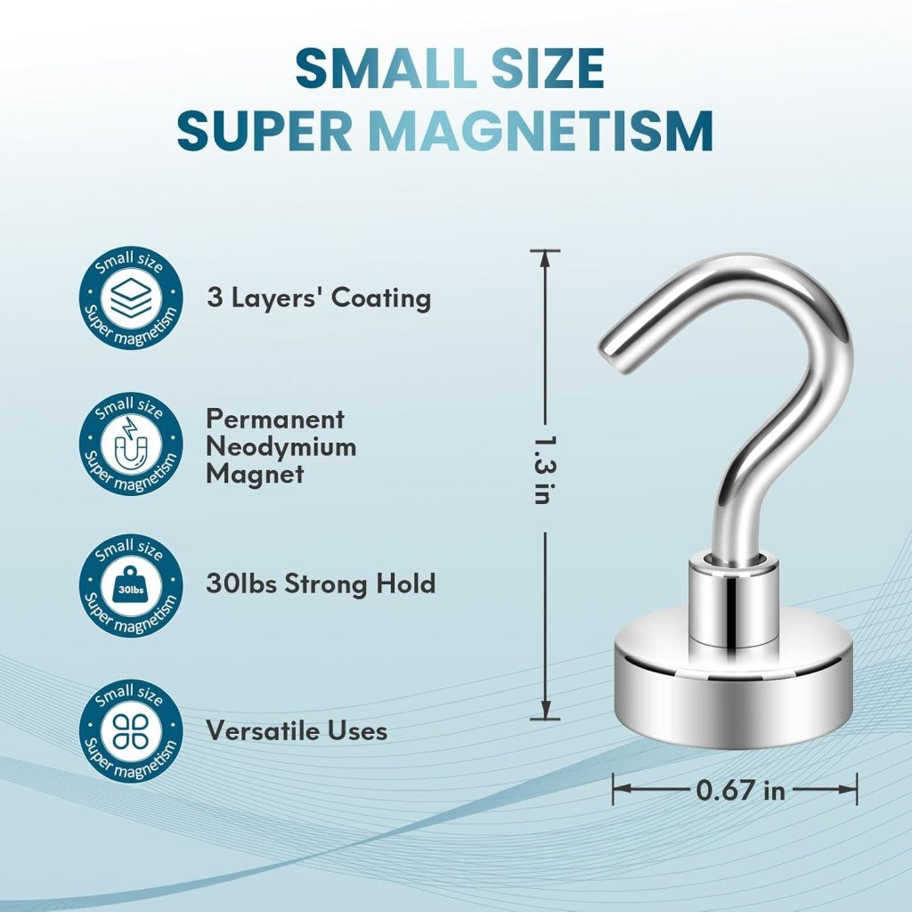 Stainless Steel Magnetic Hook