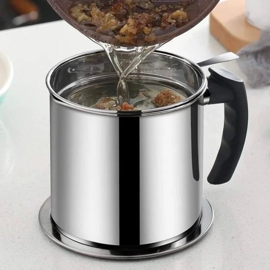 Stainless Steel Oil Filter Pot
