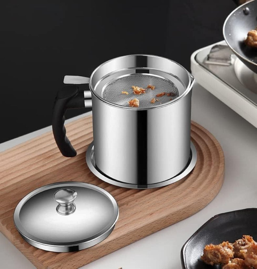 Stainless Steel Oil Filter Pot