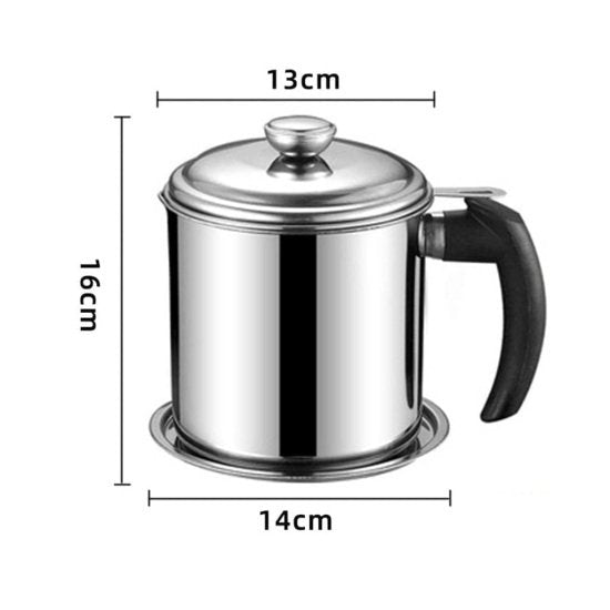 Stainless Steel Oil Filter Pot