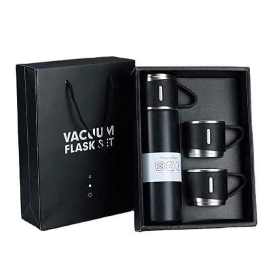 Stainless Steel Vacuum Flask Set