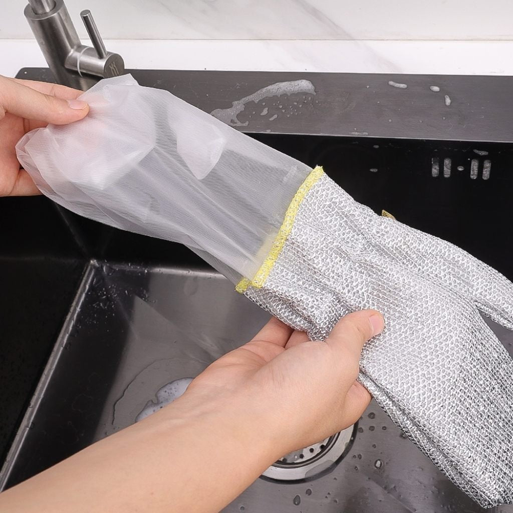 Steel Dish Washer Gloves