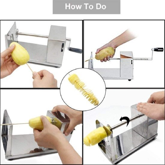 Steel Spiral Potato Twister