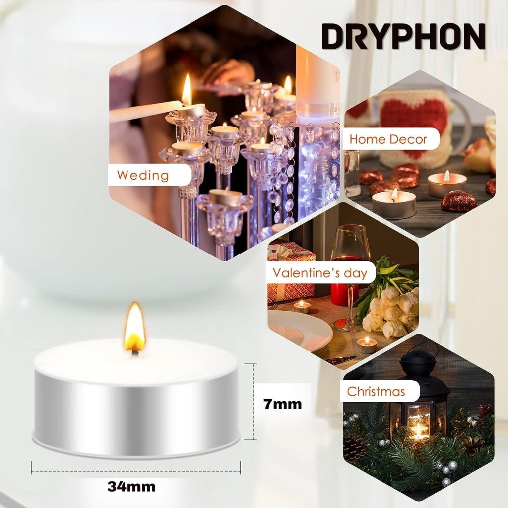 50 pcs Tea Light Candle