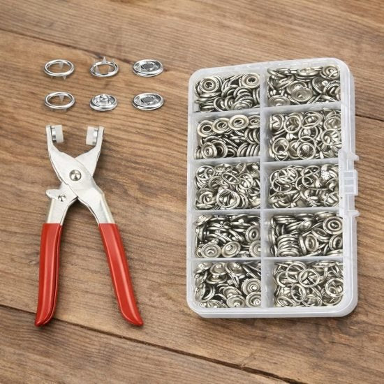 Thickened Snap Buttons Kit Color