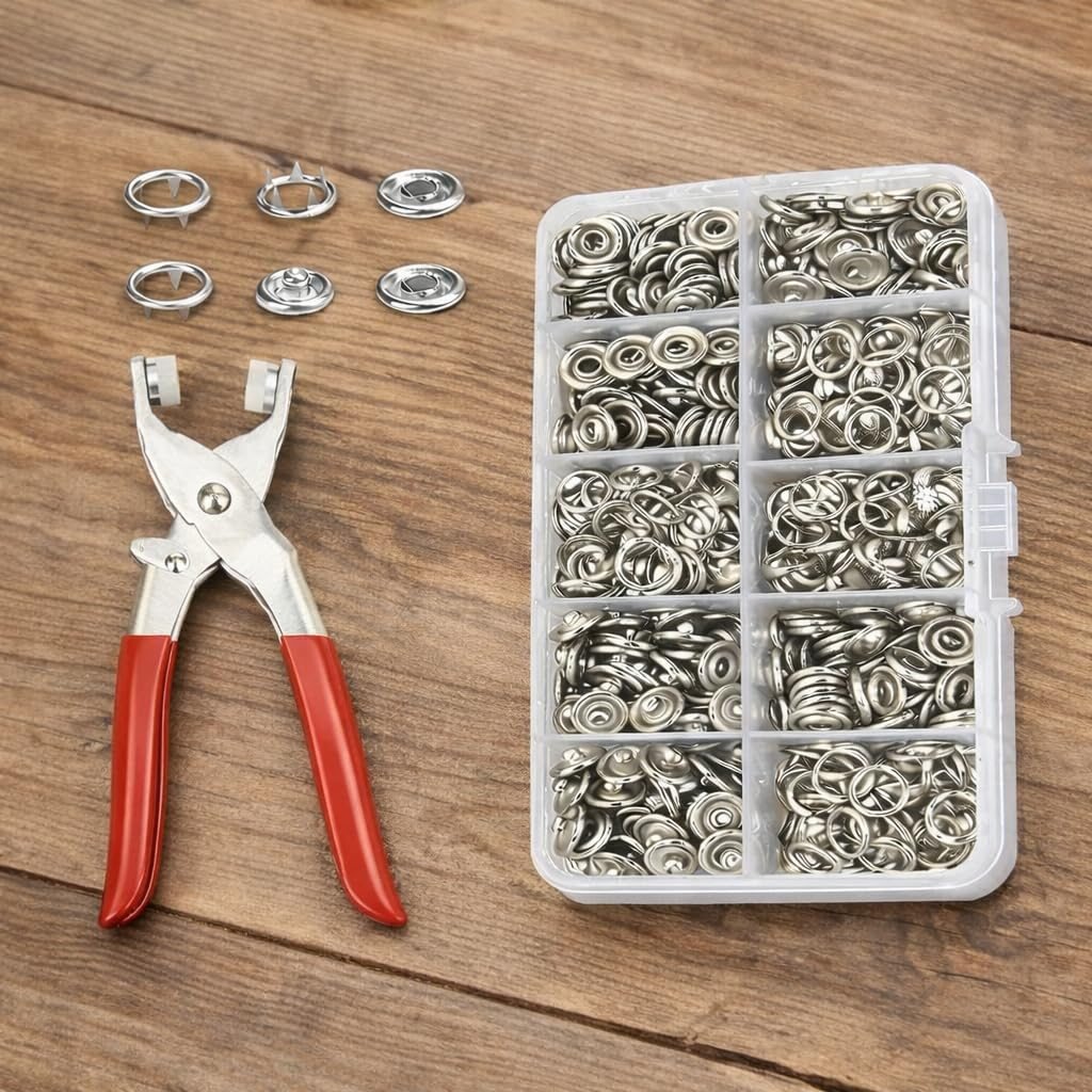 Thickened Snap Buttons Kit Color