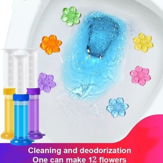 Toilet Gel Freshener and Cleaner
