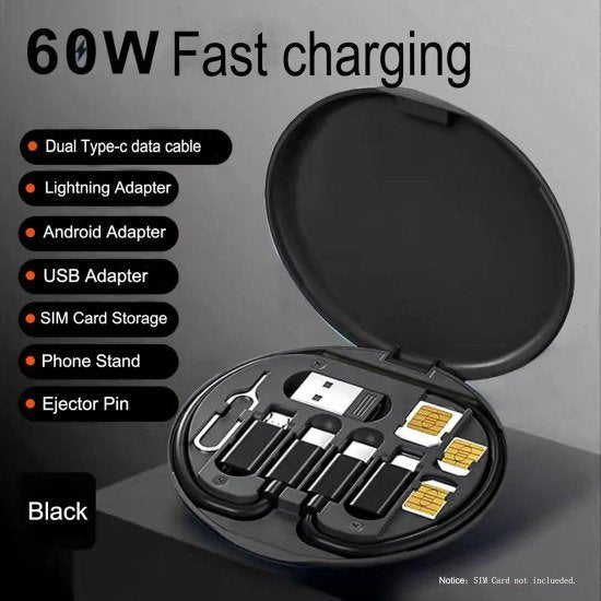 Travel Data Cable Set 60W