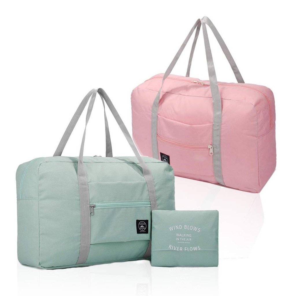 Travel Bag Foldable Nylon Duffle Tote Bag 32 Liter