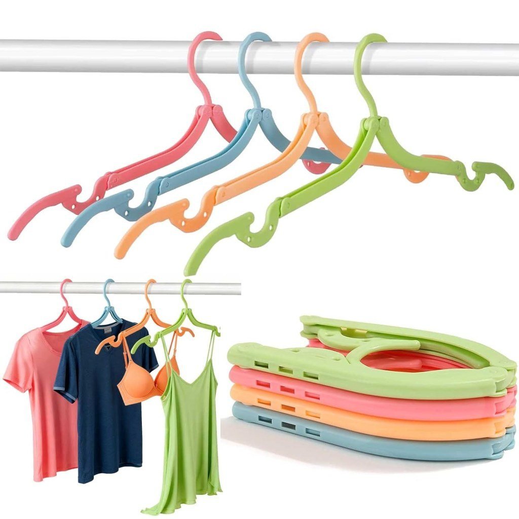 Travel Foldable Plastic Hangers
