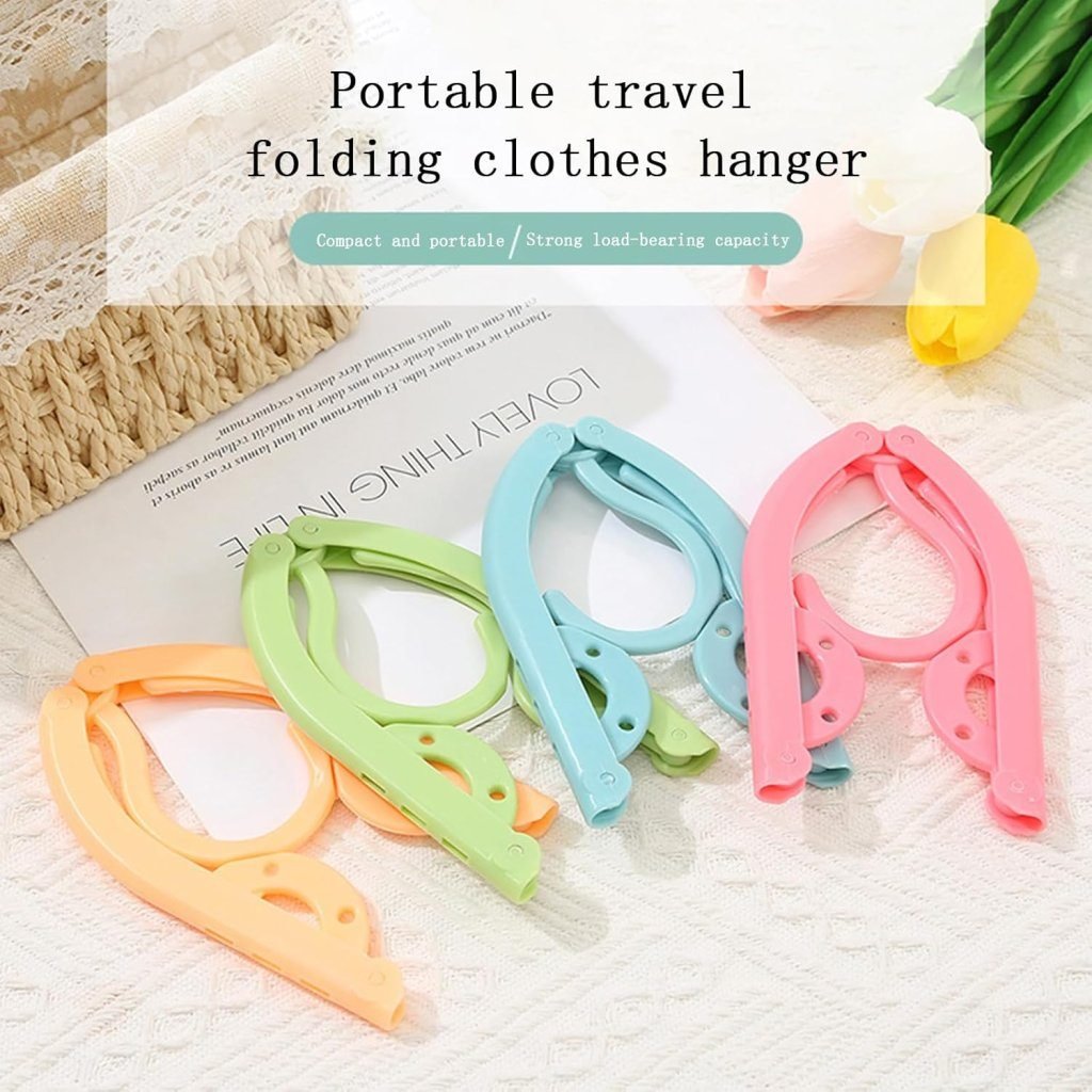 Travel Foldable Plastic Hangers