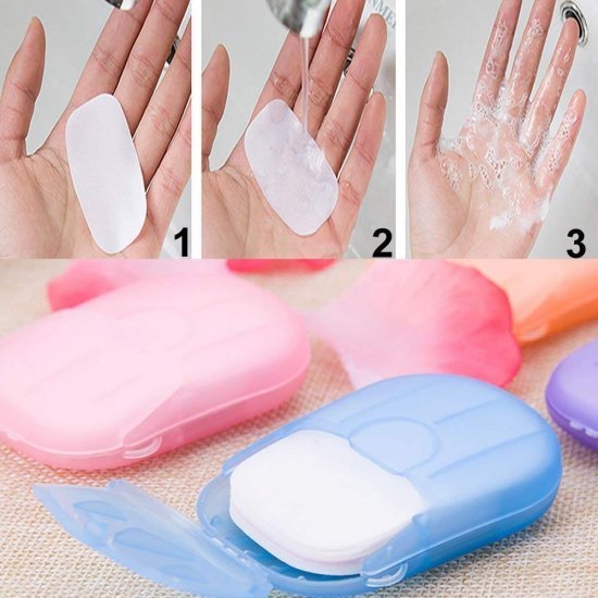 Travel Soap Paper Sheet