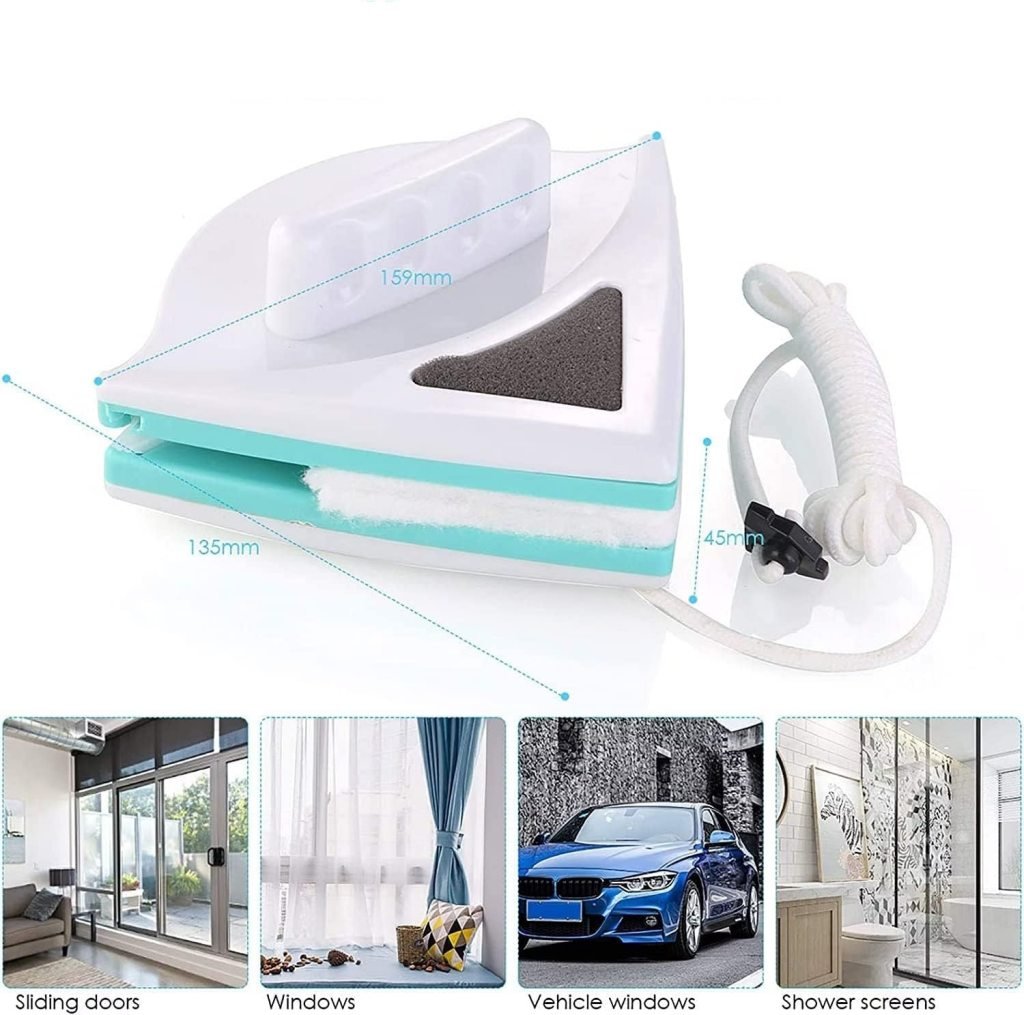 Triangle Magnetic Glass Cleaner