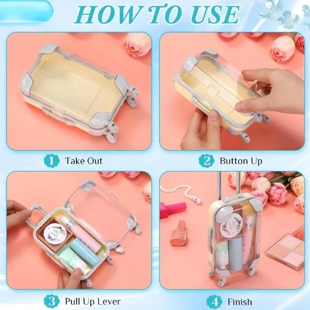 Trolley Cosmetic Suitcase
