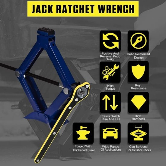Universal Car Jack Wrench