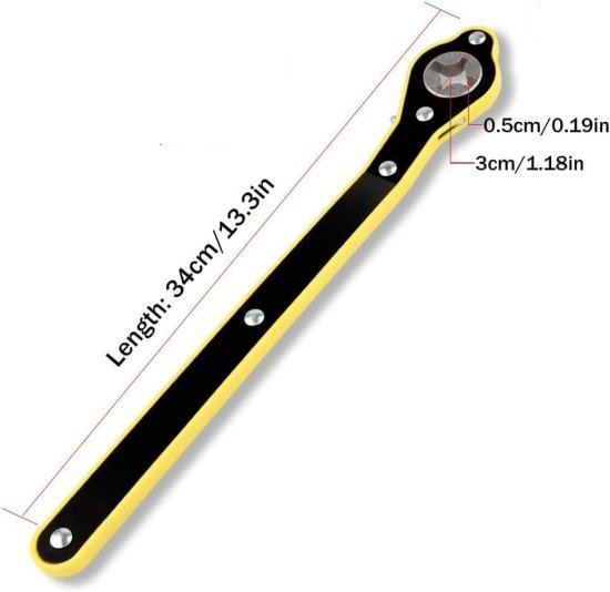Universal Car Jack Wrench