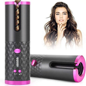 Hair Curler Adjustable Temperature usb Rechargeable