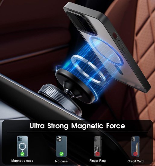 Vacuum Magnetic Phone Holder Mobile Stand - 1278