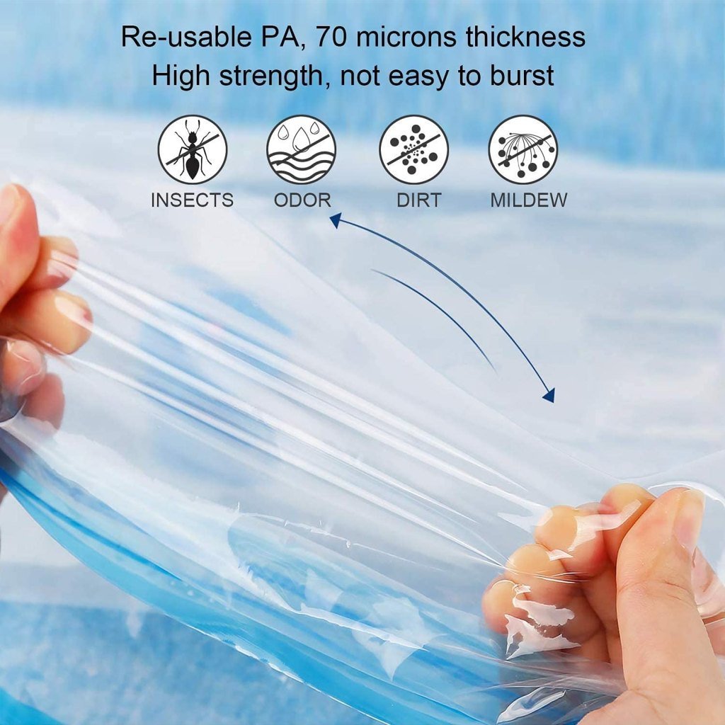 Big Vacuum Storage Bag with Pump 5 Bag 1 Pump