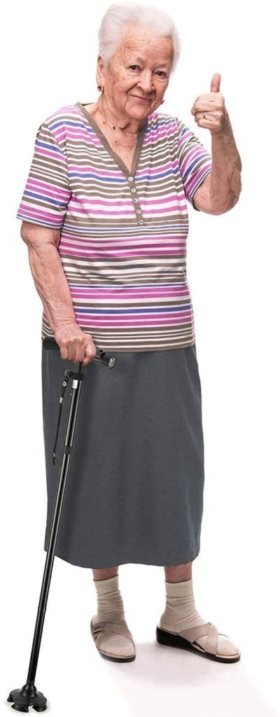 Walking stick With LED Torch