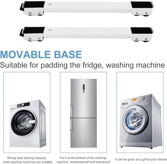 Washing Machine Lifter Stand Heavy Load Furniture Mover Tool