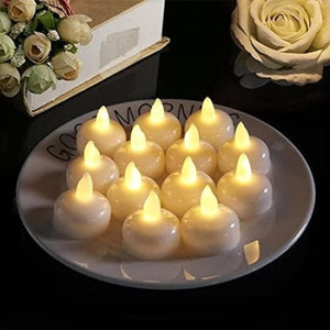 12 pcs Water Sensor Led Diya