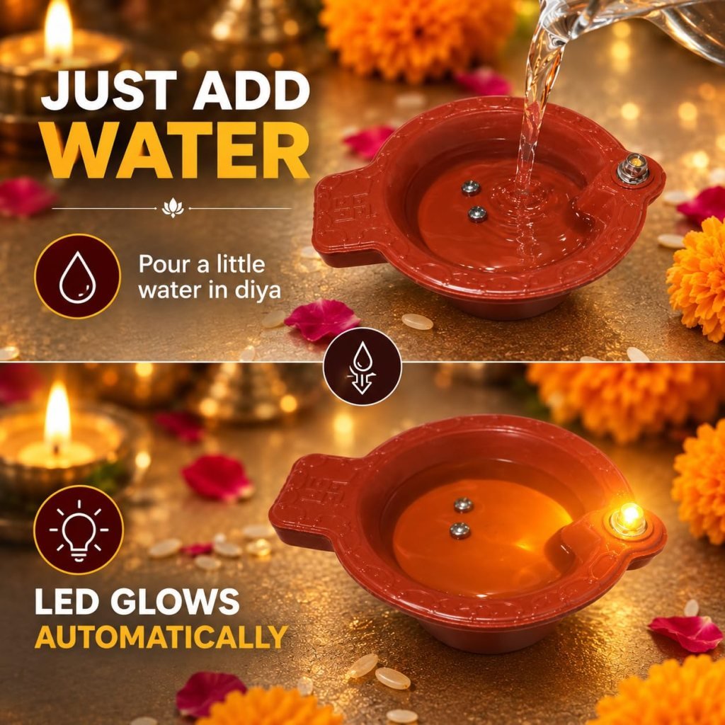 12 pcs Water Sensor Diya Kodiya