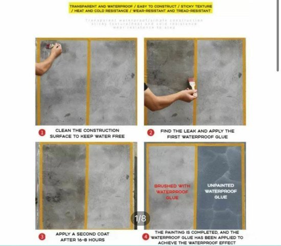 Waterproof Glue with Brush