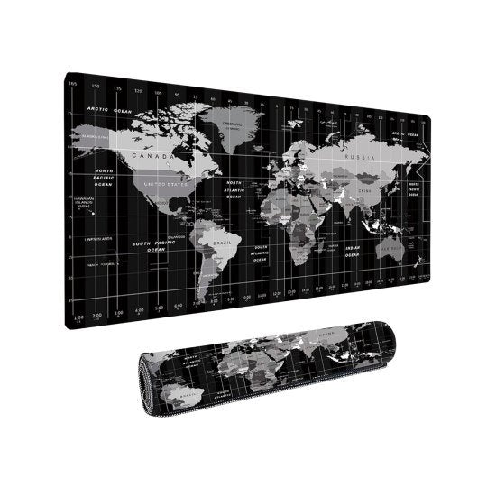 World Map Desk Mat