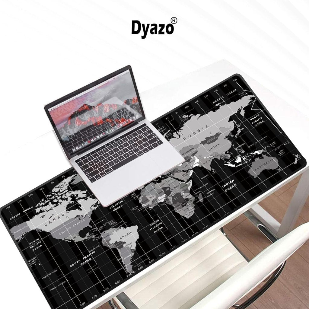 World Map Desk Mat