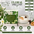 Floral Dreams Scented Candle in Glass Jar Pack of 3