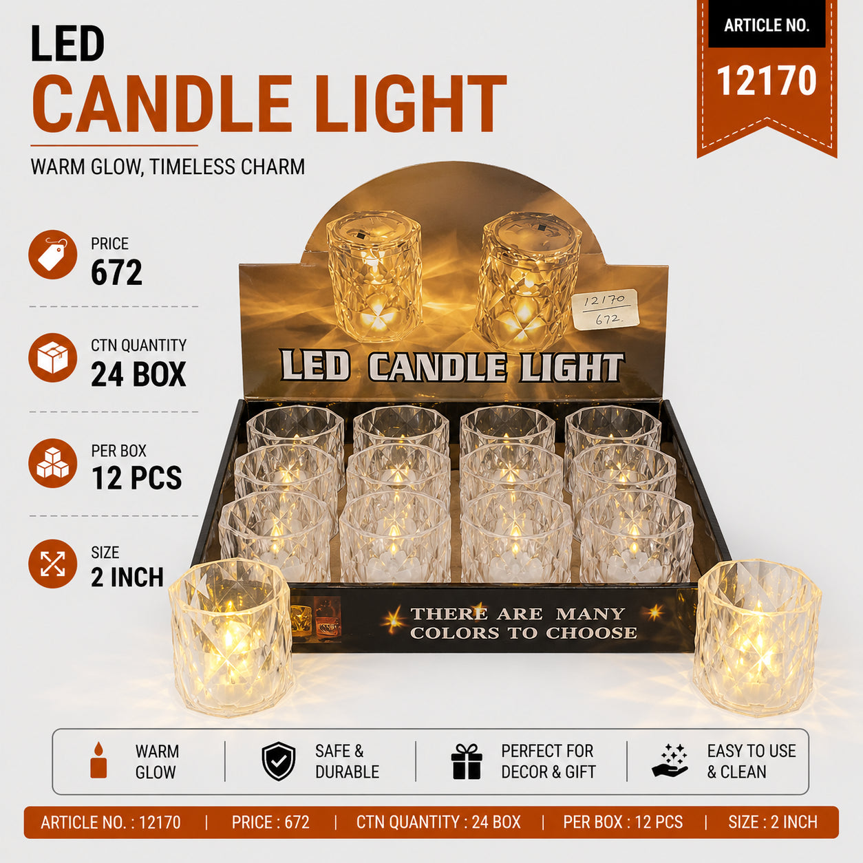 12170 (24) (12PC BOX)-CANDLE
