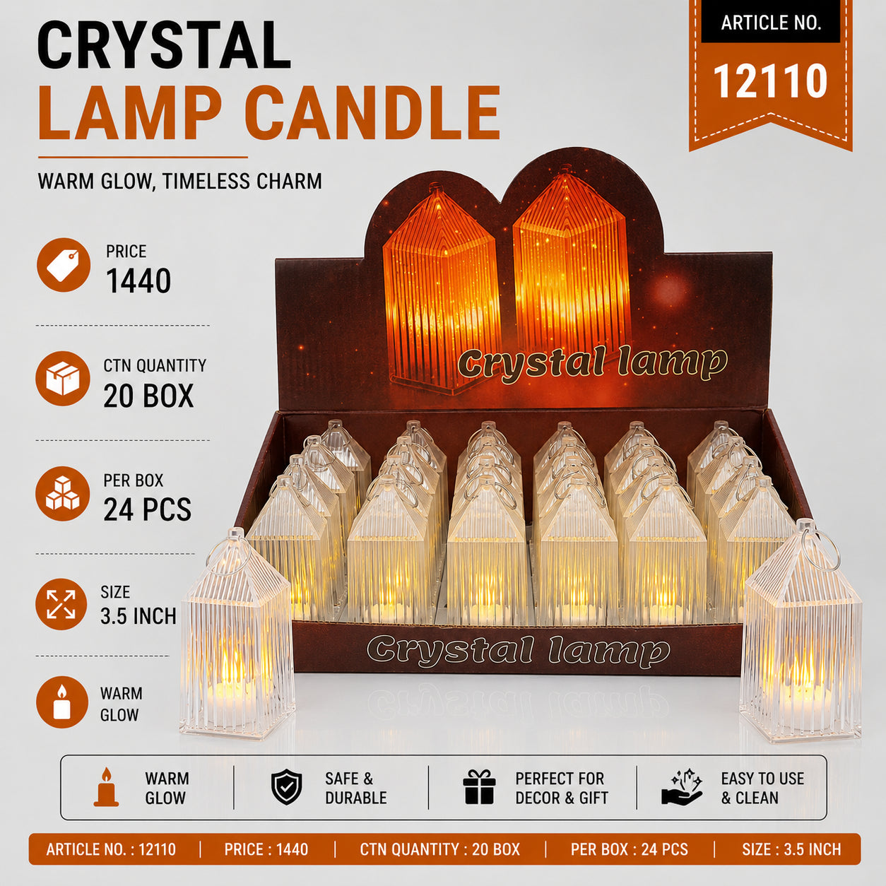 12110 (20) (24PC BOX)-CANDLE