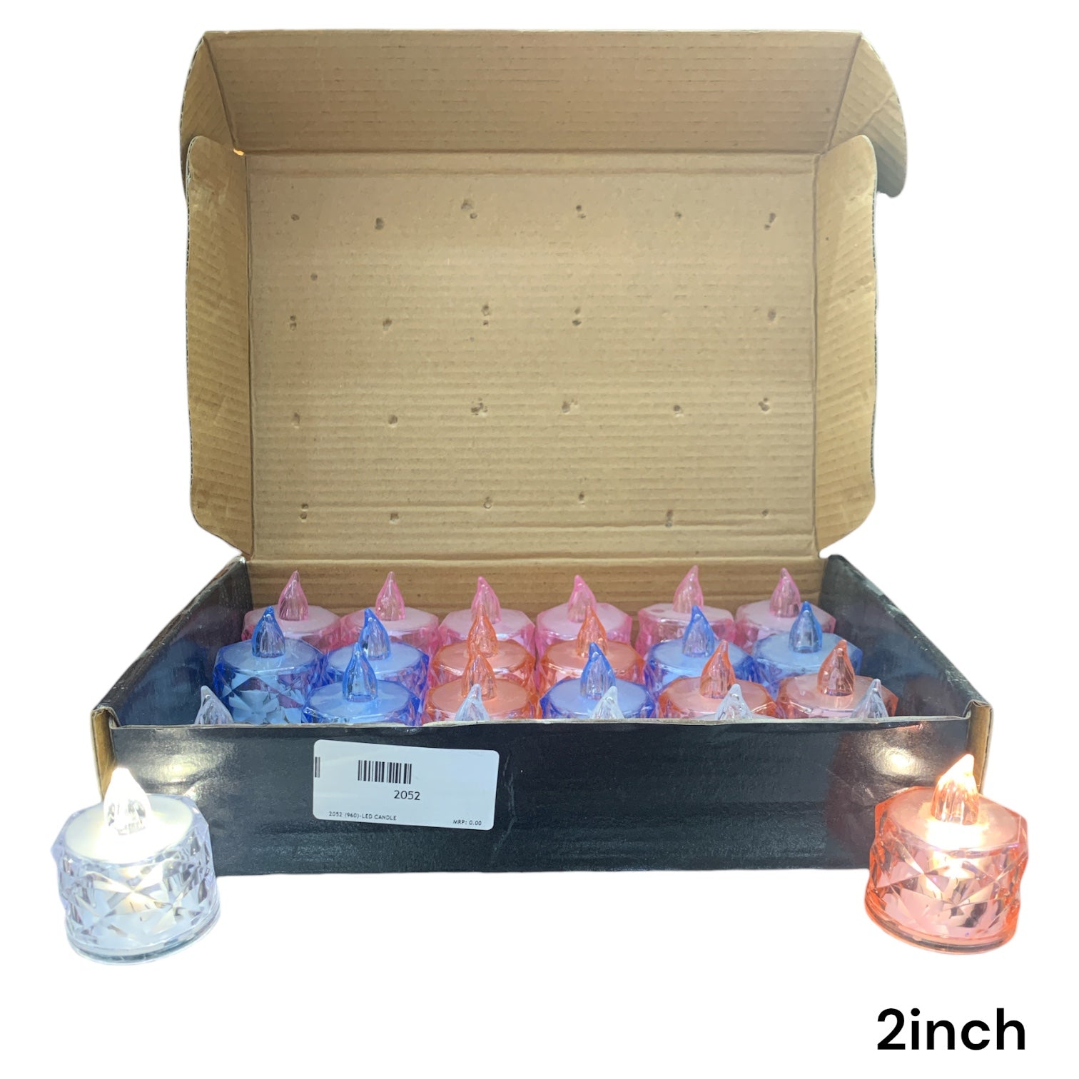 2052 (24PC/BOX) (40BOX CTN)-LED CANDLE