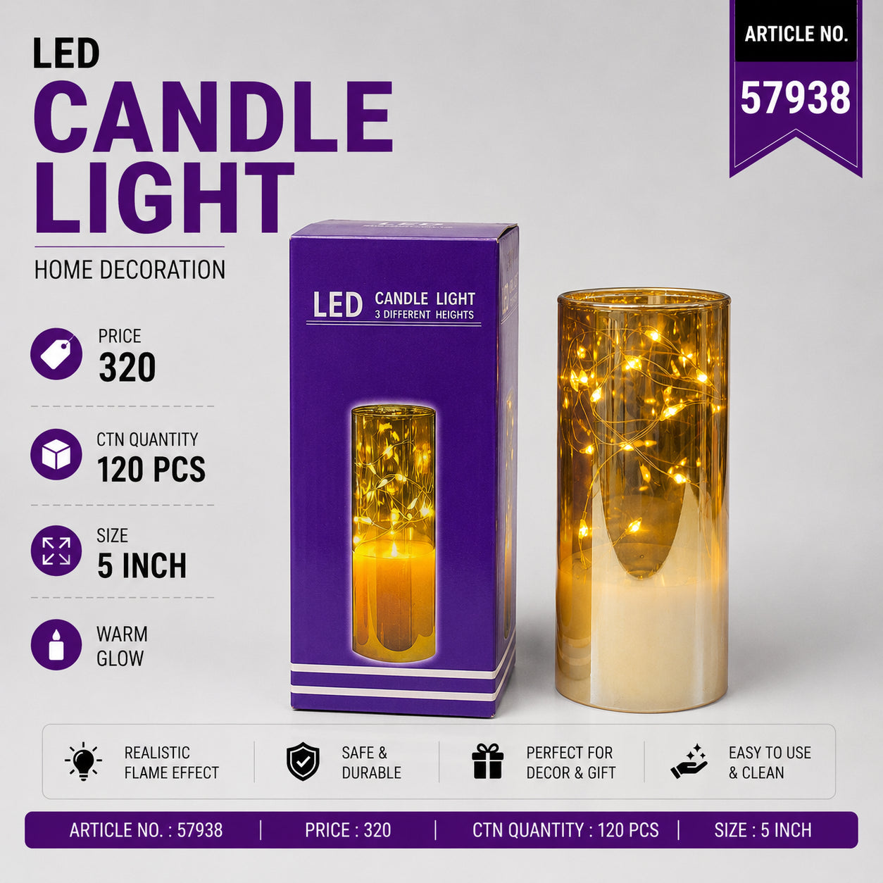 57938 (120)-CANDLE