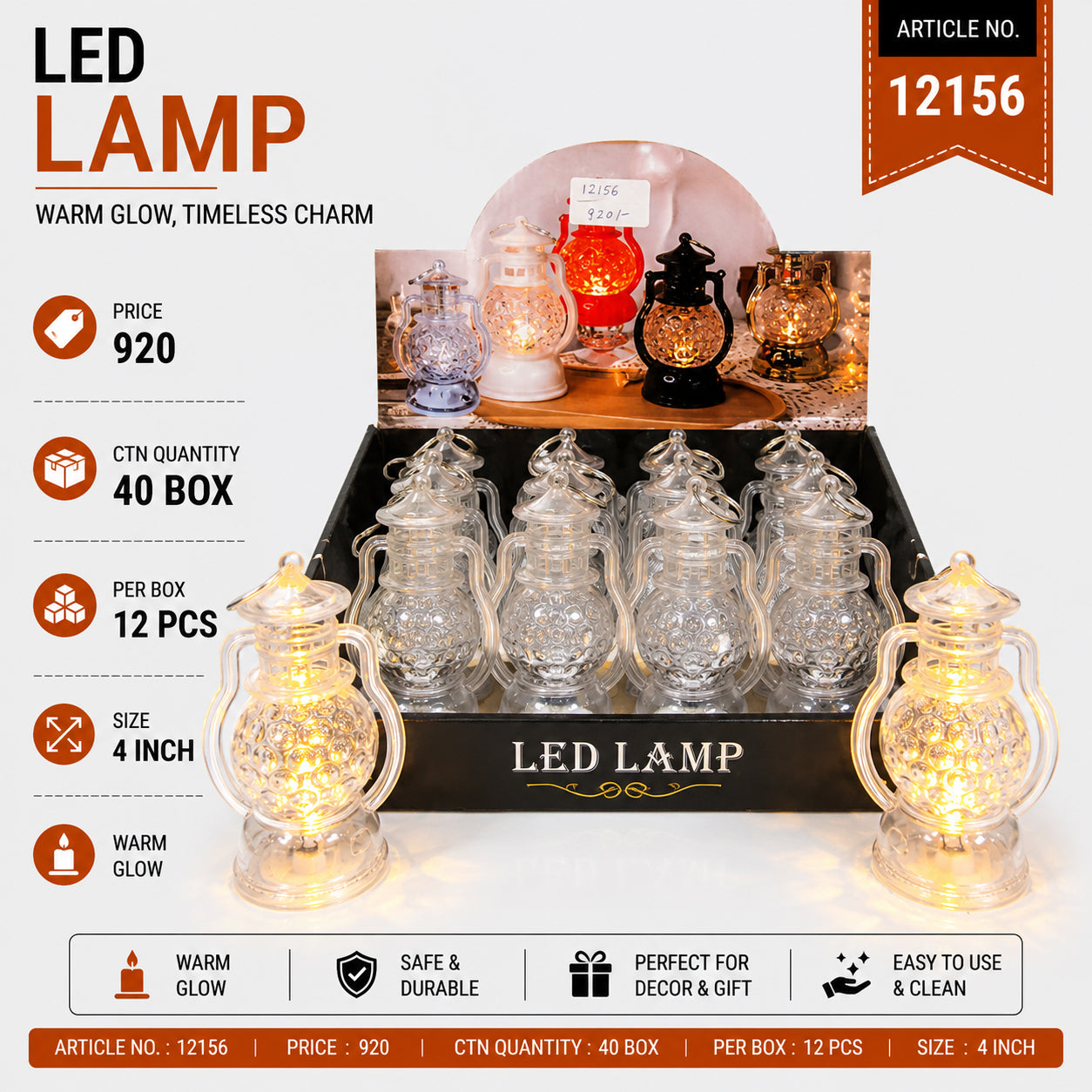 12156 (40) (12PC BOX)-CANDLE