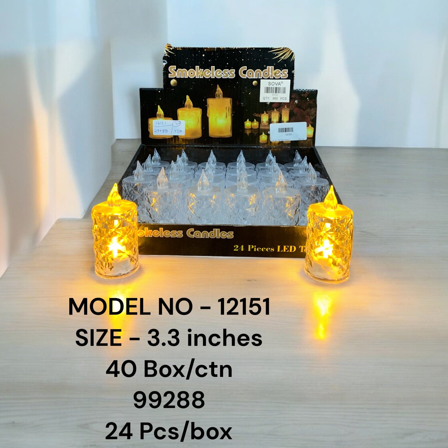 12151 (40) (24PC BOX)-CANDLE