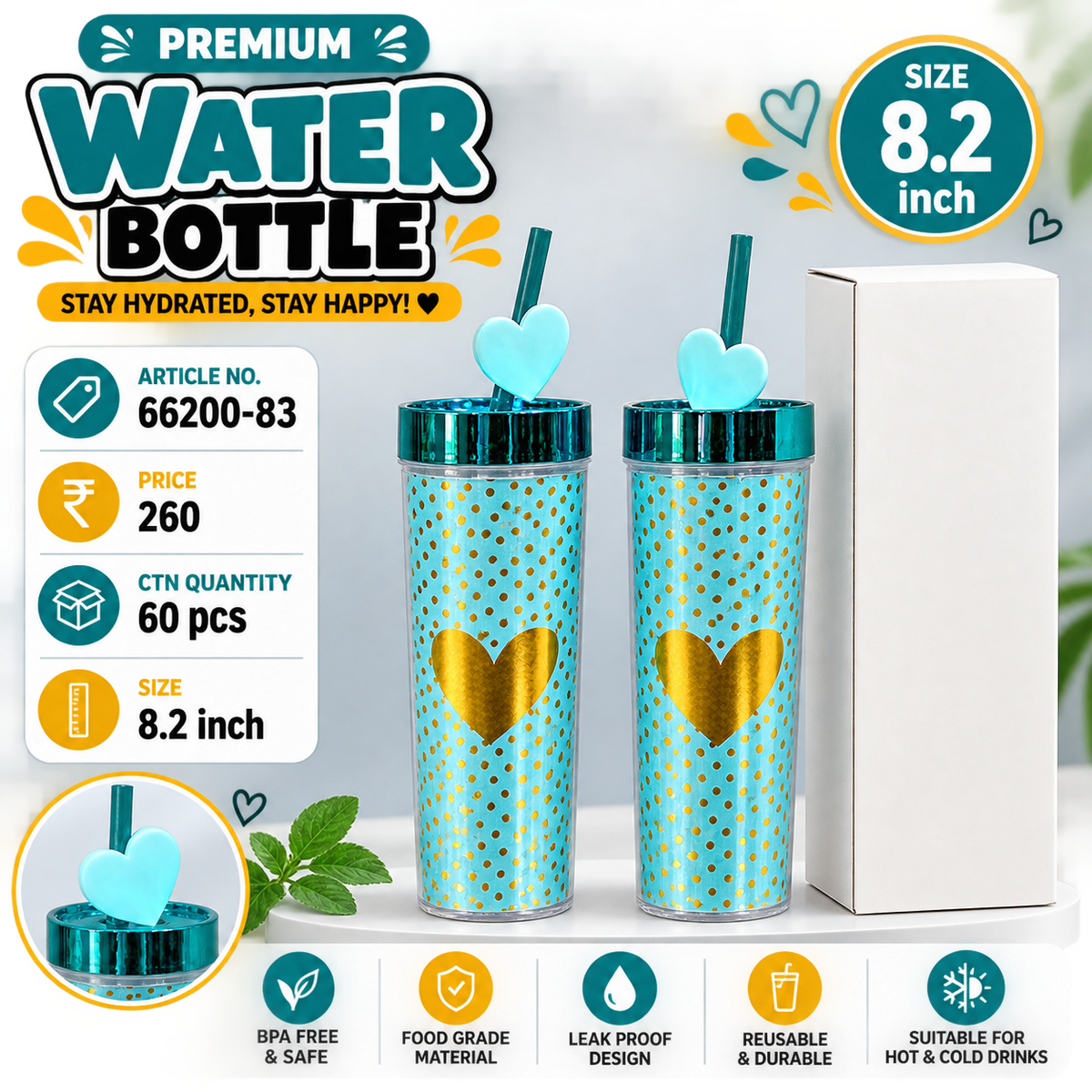 66200-83 (60)-PLASTIC SIPPER