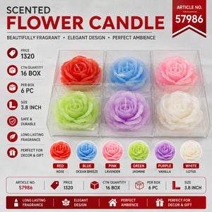 57986(16BOX/CTN) (6PCS BOX)-CANDLE