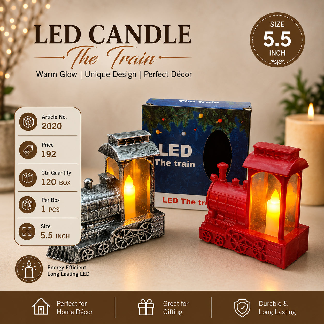 2020 (160)-LED CANDLE