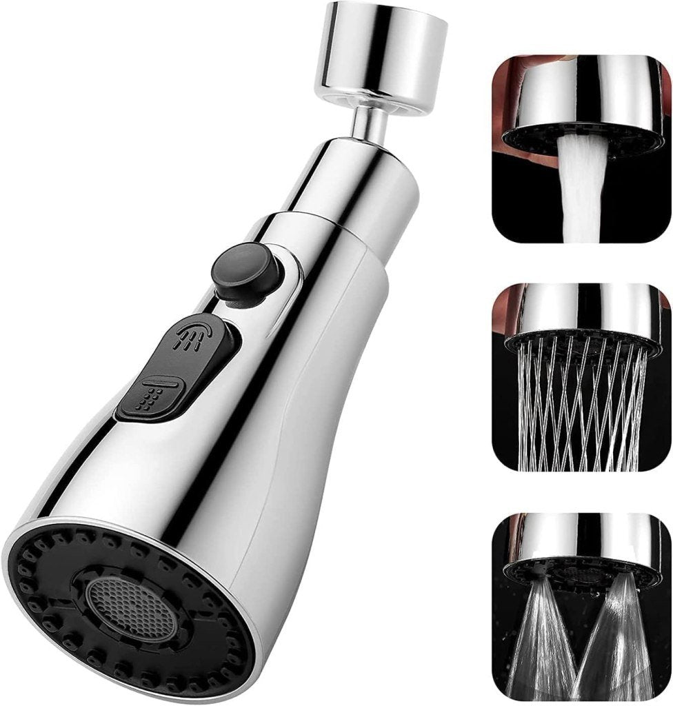 360 faucet splash head