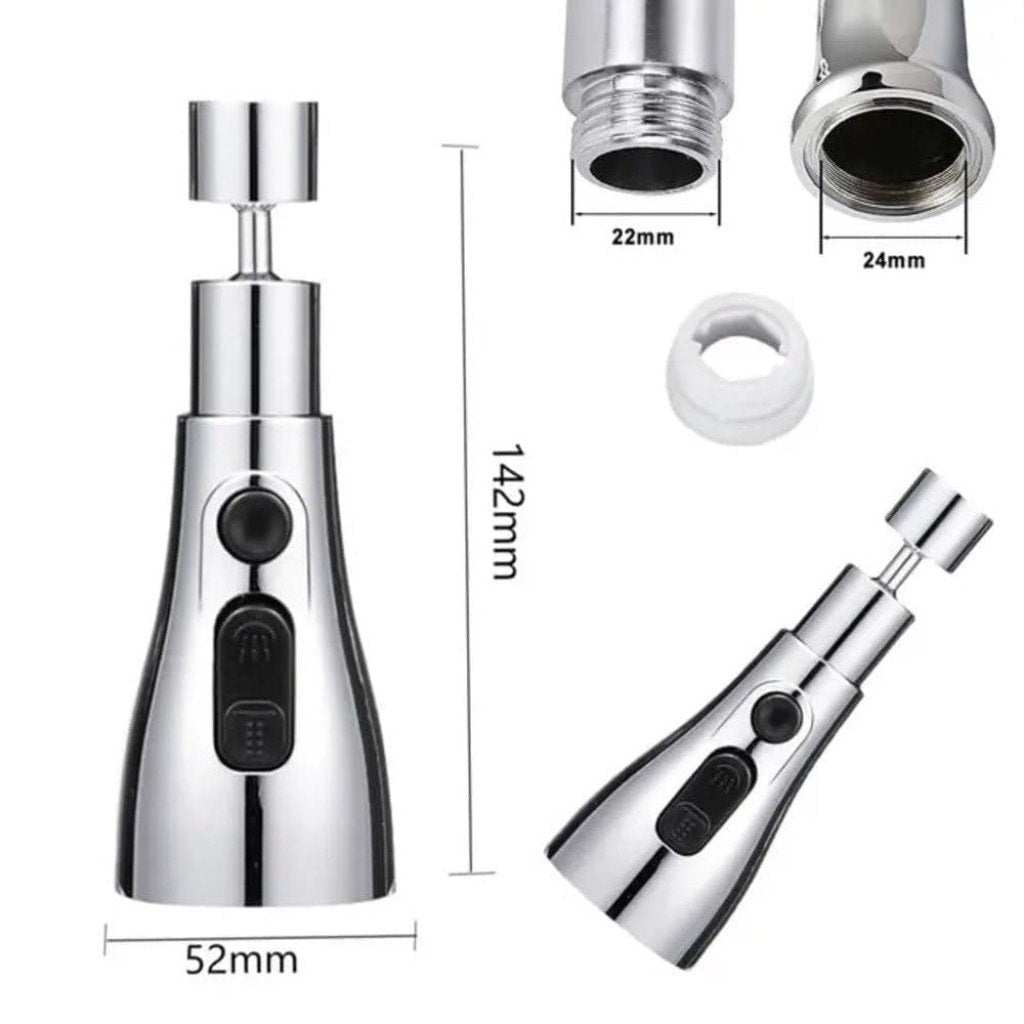 360 faucet splash head