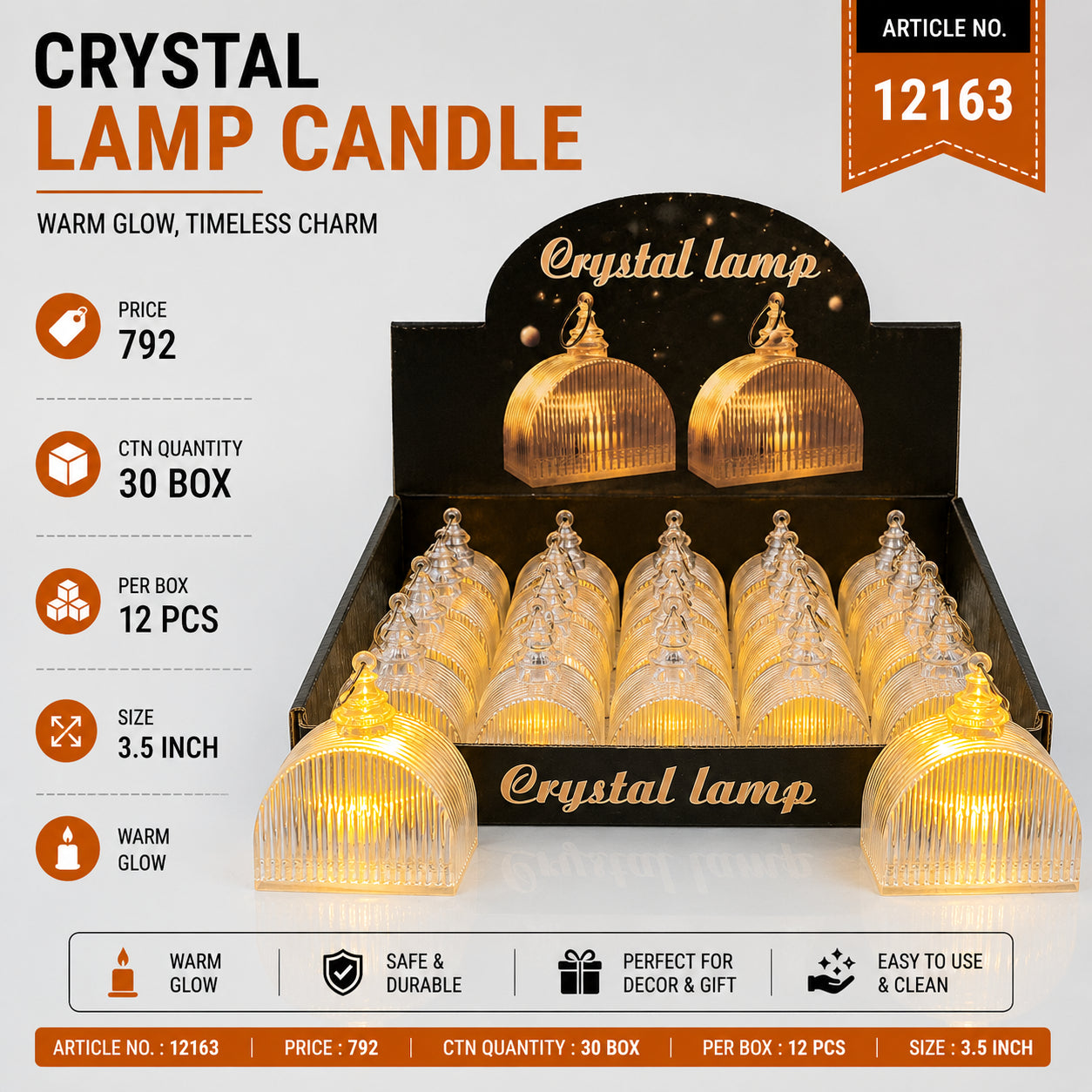 12163 (30) (12PC BOX)-CANDLE